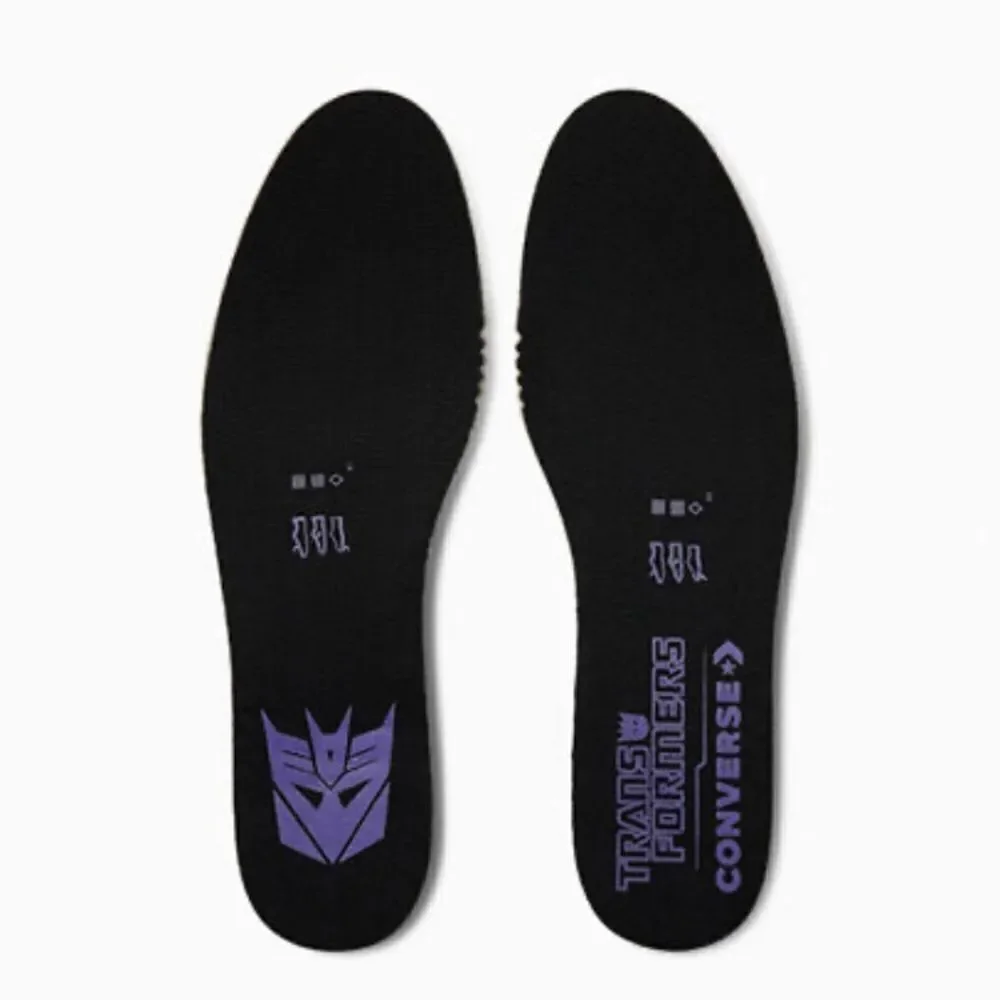 Converse x Transformers Chuck Taylor All Star Decepticons Limited Edition Size 8 - Picture 15 of 16